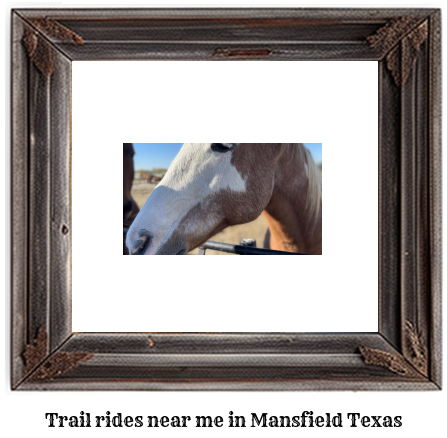 trail rides near me in Mansfield, Texas